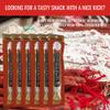 Aufschnitt Grass Fed Beef Jerky Sticks - Low Sodium, Certified Kosher - Made in USA - Keto Friendly - 6 Pack, Spicy view 2