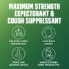 Mucinex DM 12Hr Maximum Strength Chest Congestion & Cough Medicine For Adults, Cold And Cough Medicine for Excess Mucus Relief, 1200 mg Guaifenesin & 60 mg Dextromethorphan HBr, 7 Bi-Layer Tablets view 2