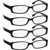 TruVision Readers Reading Glasses - 9503H -4 Black -3.50 view 1