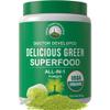 Peak Performance Organic Greens Superfood Powder. Best Tasting Super Greens Powder with 25+ Organic Ingredients for Max Energy and Athletic Performance. Vegan Keto Green Juice Daily Drink view 1