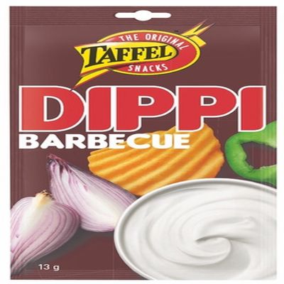 4 Bags x 13 g of Taffel Barbecue Dippi - Original - Finnish - Spicy Dip Sauce