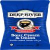 Deep River Kettle Sour Cream & Onion Krinkle Cut Potato Chips, 2 Ounce (Pack of 24) view 1