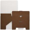 Heads MBR-GB11 Plain Gift Box, Brown, 8.8 x H 2.2 x D 5.8 inches (22.3 x 5.5 x 14.8 cm), 10 Sheets view 2
