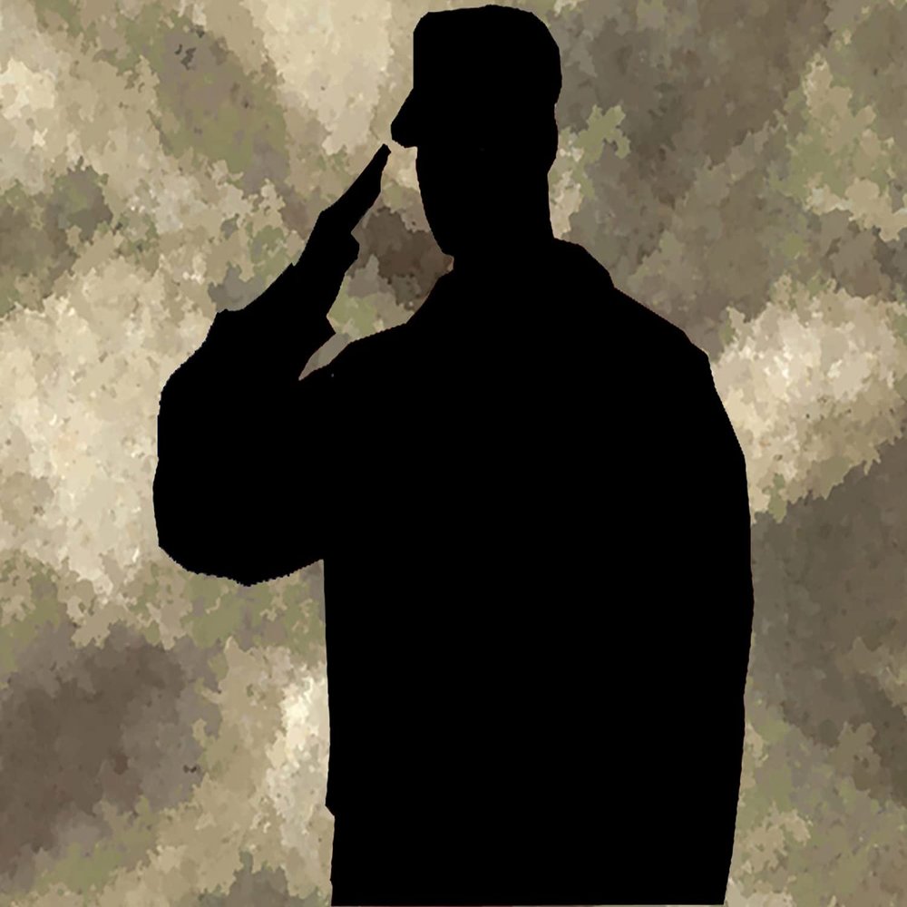 1/4 Sheet - Desert Camo Military Soldier Birthday - Edible Cake/Cupcake Party Topper - D22426