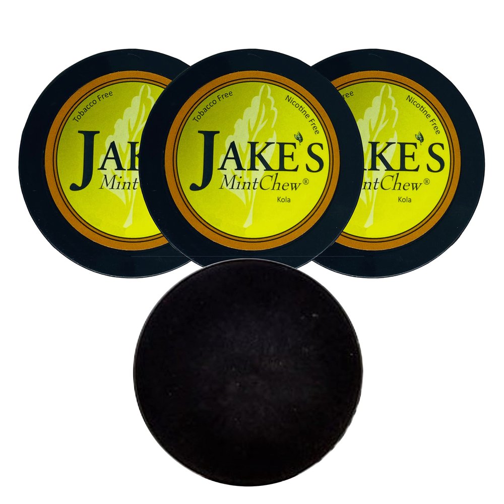 Jake's Mint Chew Kola 3 Cans with DC Crafts Nation Skin Can Cover - Black