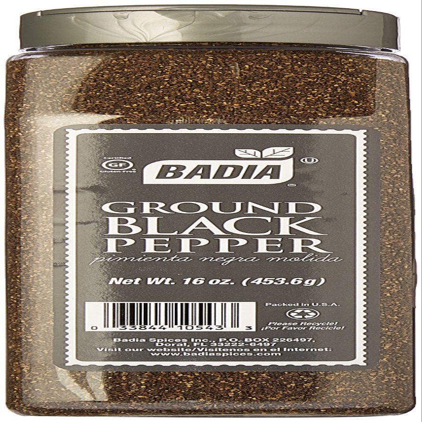 Pepper Black Ground  16 oz