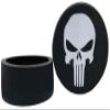 Jake's Mint Chew Cherry 3 Cans with DC Crafts Nation Skin Can Cover - Skull view 2