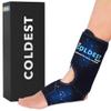 Coldest Foot Ankle Achilles Tendonitis Icing Pain Relief Ice Wrap with Cold Compression Gel Packs | Best for Achilles Tendon Injuries, Plantar Fasciitis, Heel and Sore Feet Cold Therapy view 1