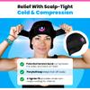 Icekap Cold Cap for Migraine Relief & Chemo, Longer Lasting Cold Swappable Gel Packs, Adjustable Compression, Class 1 Medical Device for Scalp, Concussion Relief, Chemo. Fitted Sizes, Machine Washable view 3