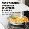 Weiman Cooktop Cleaner Spray for Daily Use, Streak & Residue Free, Non-Abrasive Formula, 2 Pack with Micro Towel view 3