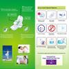 SHUYA Super Thin and Breathable Patented Anion Panty Liners for Women Lightdays Without Wings, Mint Herbal Scented, Size 155mm 240Count(Pack of 8) view 4