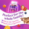 BeLive Probiotic Gummies - Probiotics with 5 Billion CFUs for Digestive Health, Men, Women & Kids - for Immune Support, Sugar Free & Vegan | 60 Ct  Blueberry, Strawberry & Orange view 4