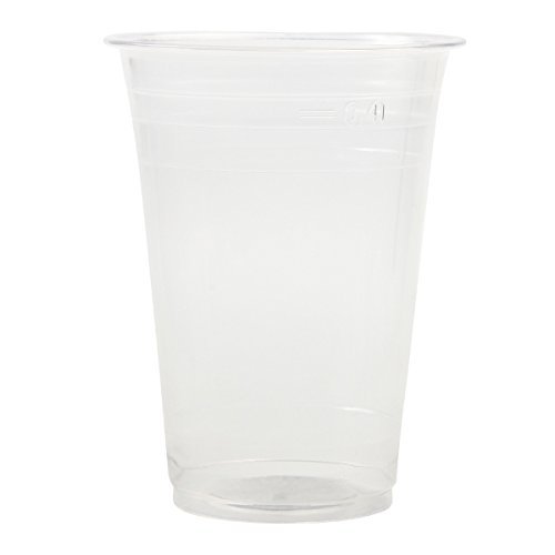 Plastic Cup PLA (SW95) 16 oz, 16.9 fl oz (480 ml) (Clear), 1000 Pieces, Commercial Use [Case Sale]