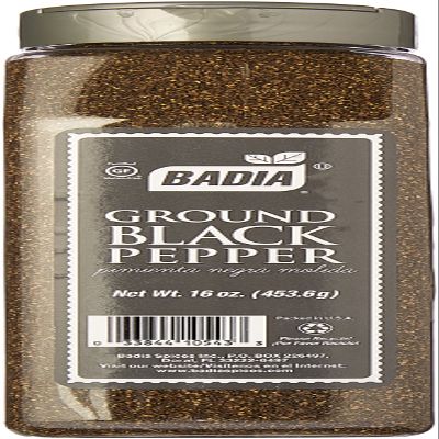Badia Pepper Black Ground 16 oz Pack of 2
