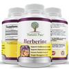 Simply Natures Pure Premium Berberine HCl 500mg - 120 Capsules - Cardiovascular Gastrointestinal Immune Support - Chromium Cinnamon view 4
