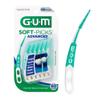 GUM Soft-Picks Advanced, Easy to Use Dental Picks for Teeth Cleaning and Gum Health, Disposable Interdental Brushes with Convenient Carry Case, Dentist Recommended Dental Picks, 60 Count view 1