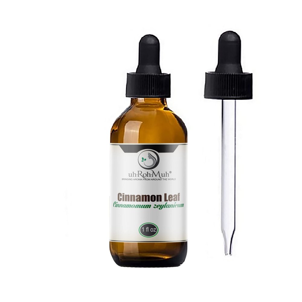 1 oz Cinnamon Leaf Essential Oil with Pipette