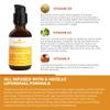 PURALITY HEALTH Vitamin D3 with K2 Liquid Supplement, Vegan, Micelle Liposomal Enhanced Absorption, Non-GMO, 30 Day Supply view 2