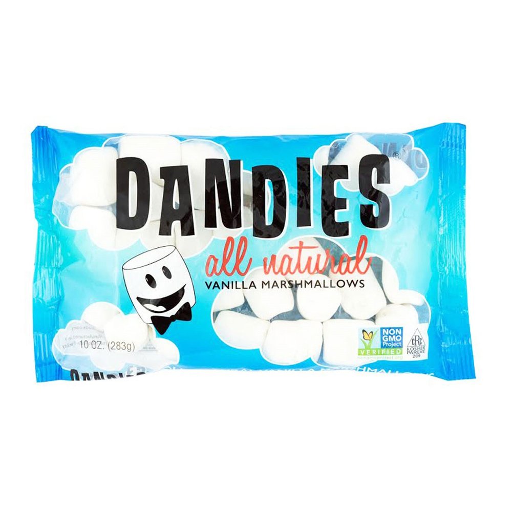 Dandies, All Natural Vanilla Marshmallows, 10 oz (283 g) - 2PC