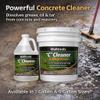 Walttools C Cleaner & Degreaser  Citrus-based concrete cleaner that removes grease, oil, tar & rubber marks. Eco-friendly, non-toxic degreaser for floors and overlays. 5 Gallon view 3