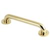 Kingston Brass DR514122 Meridian 12" Grab Bar, 1-1/4" Diameter, Polished Brass view 1