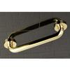 Kingston Brass DR514122 Meridian 12" Grab Bar, 1-1/4" Diameter, Polished Brass view 2