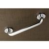 Kingston Brass DR514122 Meridian 12" Grab Bar, 1-1/4" Diameter, Polished Brass view 4