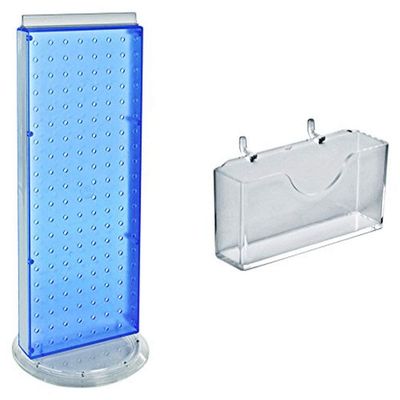 Azar Displays 700505-BLU 700505-BLUCounter Gift Card Holder (20 Pockets) BLU, Blue