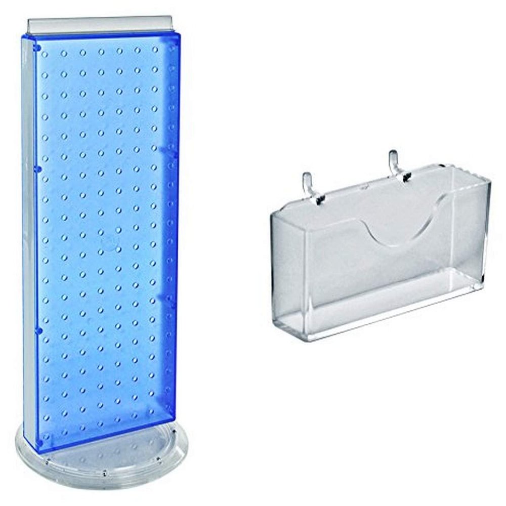 Azar Displays 700505-BLU 700505-BLUCounter Gift Card Holder (20 Pockets) BLU, Blue