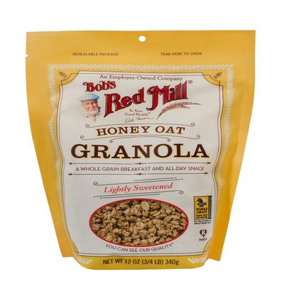 Bob's Red Mill Honey Oat Granola, 12-ounce (Packaging May Vary)