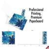The Best Card Company - 12 Assorted Blank Note Cards (4 x 5.12 Inch) - Boxed All Occasion Notecards Bulk (2 Designs, 6 Each) - Blue Blooms MQ4607OCB-B6x2 view 2
