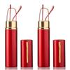 2 Packs Pocket Readers Tube Reading Glasses in Aluminum Case Red +2.50 view 1