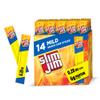 Slim Jim Smoked Meat Sticks, Mild Flavor, 6g Protein Per Serving, Snack Size, Valentine's Day Gift For Him, 0.28 oz. (14 Count) view 1