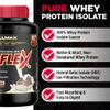 ALLMAX ISOFLEX Pure Whey Isolate Protein Powder - Gluten Free, Low Lactose, Sugar-Free - High-Protein, Clean, Keto-Friendly for Pre Post Workout Supplement for Women and Men | Cookies & Cream, 5lb view 3