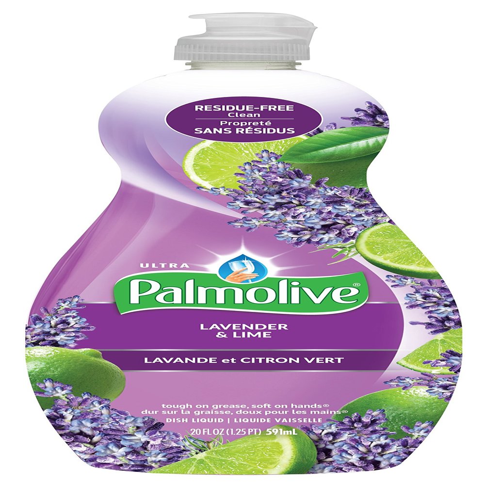 Palmolive Ultra Liquid Dish Soap,Lavender & Lime - 20 Fluid Ounce (9 Pack)