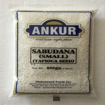 Ankur Sabudana Small (Tapioca Seed) - 400 Grams