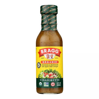 Bragg Dressing & Marinade Vinaigrette Organic 12 oz (Pack of 2)