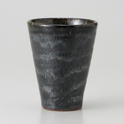  Tenmu Ryu Free Cup, 3.5 x 4.4 inches (9 x 11.2 cm), 12.8 fl oz (350 cc), 9.1 oz (253 g), [Restaurant, Ryokan, Izakaya, Kappo, Japanese Tableware, Restaurant, Commercial Use]