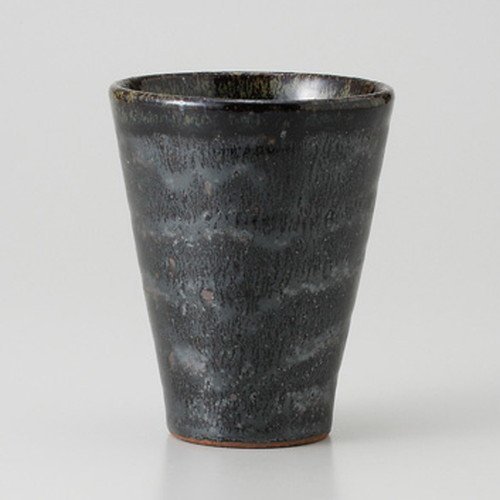 Tenmu Ryu Free Cup, 3.5 x 4.4 inches (9 x 11.2 cm), 12.8 fl oz (350 cc), 9.1 oz (253 g), [Restaurant, Ryokan, Izakaya, Kappo, Japanese Tableware, Restaurant, Commercial Use]