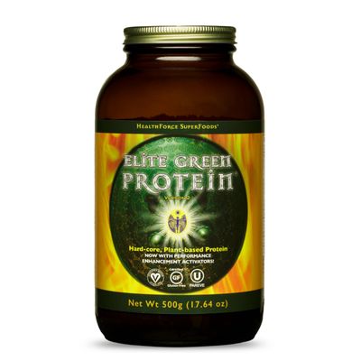 HealthForce SuperFoods Elite Green Protein Elite Mesquite 500 Grams Powder