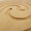 BambooMN 12.5" Dia Natural Bamboo Finger Labyrinth for Meditation and Prayer, 7 Circuit Cretan Style, 3 Pieces view 3