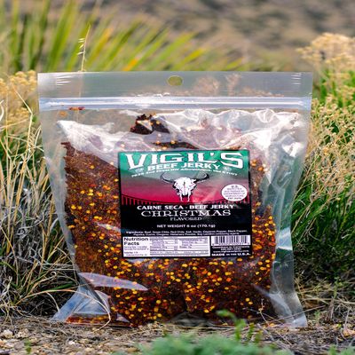 6oz Christmas Beef Jerky (Red & Green Chile)