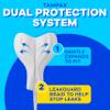 Tampax Pearl Tampons Light Absorbency with BPA-Free Plastic Applicator and LeakGuard Braid, Unscented, 50 Count view 4