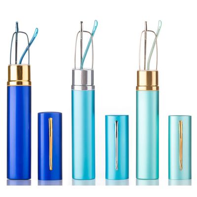 3 Packs Compact Portable Reading Glasses with Pen Clip - Aluminum Light Weight Men & Women Slim Reading Glasses 3.0