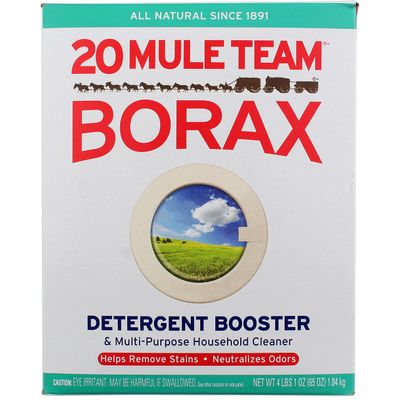 Borax 20 Mule Team Detergent Booster, 65 Oz. (3)