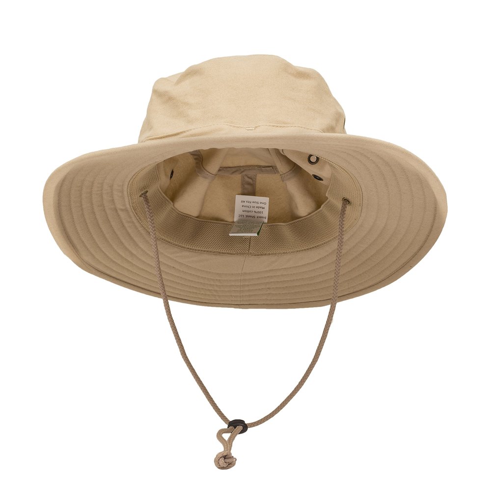 Insect Shield Men's Standard Brim Hat, Tan, One Size Adjustable