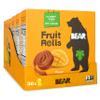 BEAR Real Fruit Snack Rolls, Mango (2 Rolls Per Pack), No Added Sugar, All Natural, Non GMO, Gluten Free, Vegan, Healthy On-The-Go Snack For Kids & Adults, 0.7 oz (Pack of 30) view 1