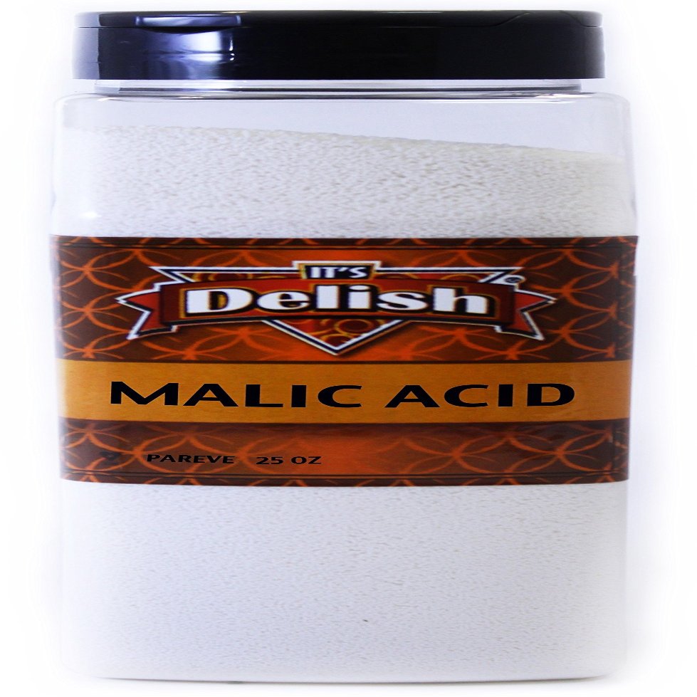 Its Delish Malic Acid (25 Oz. Large Jar)