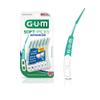 GUM Soft-Picks Advanced, Easy to Use Dental Picks for Teeth Cleaning Health, Disposable Interdental Brushes with Convenient Carry Case, Dentist Recommended Dental Picks, 90 Count view 1