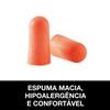 3M 1100 Uncorded Foam Earplugs, Orange view 2